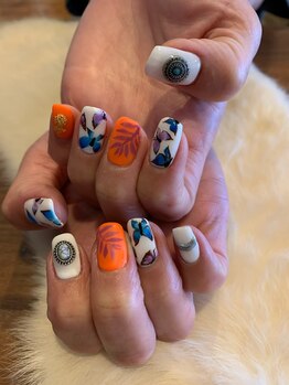 カバー(COVER)/手描きアートデザイン