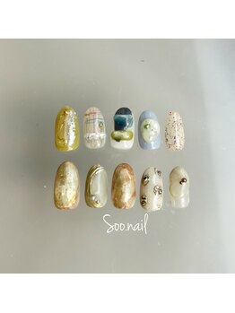 ソーネイル(Soo.nail)/5月定額ネイルトレンドデザイン