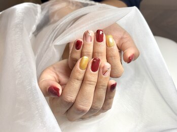 ラーシューシュ(la-chou-chou)/シンプルネイルコース ¥6500