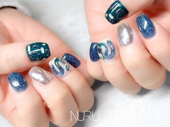 ヌル ネイル 新宿(NURU NAIL)/マグ/フラッシュ/韓国/新宿