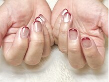 ハッピーフィーリング(Happy Feeling)/ボルドーラインがポイント