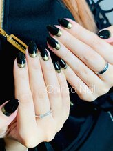 チヒロネイル/ミラーネイルフレンチ