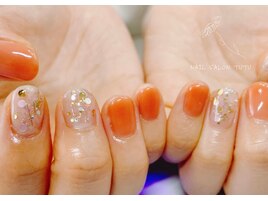 オレンジネイル