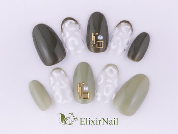 エリクサーネイル 池袋(Elixir Nail)/定額a シンプル/クーポン使用