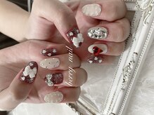 ベリーネイル(Berry nail)の雰囲気（お手元を美しく魅せるマオジェル♪）