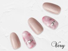 ヴェリー 六本木ヒルズ店(Very)/キュートなタイダイ柄ネイル