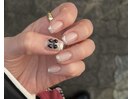 150 ラメフレンチネイル