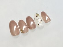 ローズデール アベイユ(ROSEDALE Abeille)/シンプル秋ネイル