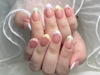 セイコウ(Seiko)/フレンチネイル　可愛いネイル