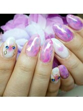 コットンローズ(Cotton Rose)/チークネイル