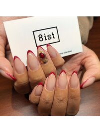 ゴージャスフレンチネイル[新宿]