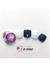 ネイルサロン エーナイン イオン東札幌店/6.フット★夏デザイン 5999円