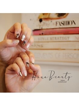 ハナビューティ アシヤ(Hana Beauty Ashiya)/オトナのバレンタインネイル♪