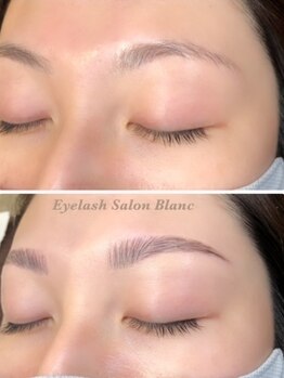 アイラッシュサロン ブラン 西新井店(Eyelash salon Blanc)の写真/[話題☆アイブロウスタイリング]お顔の印象は眉毛で決まる！骨格・筋肉に合わせ理想的な美眉に仕上げます★