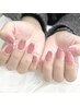 人気 No.3【Nail】他店オフ無料■春色ちゅるんワンカラー¥5500