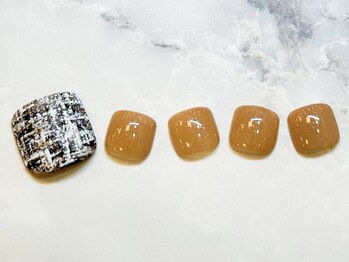 ネイルサロン クラーヴォ(cravo)/フットシンプルアートコース　29