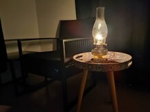 リバイブラボ心体の雰囲気（お客様のご希望でお部屋の明るさを調整をします）