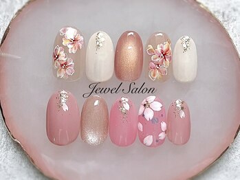 ジュエルサロン(JEWEL SALON)/春のフラワーネイル
