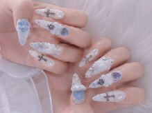 シンデレラネイル(CINDERELLA NAIL)/【スカルプ長さだしネイル】