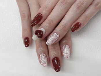 ディーネイル 四条烏丸(D-nail)/【山田】ぷっくりハート