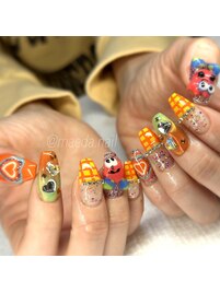 〈　3Dネイル　〉