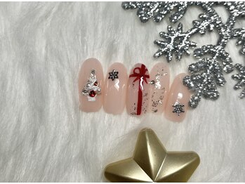 フィカスディボタニカ(FICUS di botanica)/X'masデザインネイル7