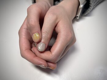 ヒミツキチ 恵比寿店(himitsukichi)/ミモザネイル