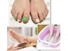 【MEN'S】フットバス・スピードケア付き　footネイル　ワンカラー