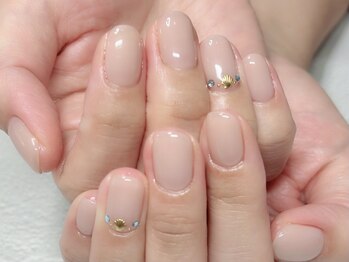 インテグラル 水戸店(integral)の写真/【元吉田】こだわりのウォーターケア×パラジェル◇洗練されたデザインネイルで指先から美しく♪持ち込みOK