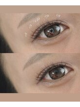 リュミエール(lash&brow lumiere)/マツエク　フラットラッシュ