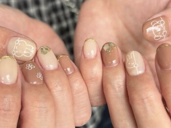 ゆびノさき/ミッフィーネイル