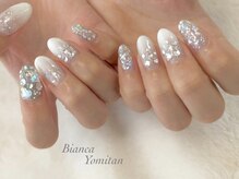 ビアンカ 沖縄読谷村店(Bianca)/ホワイト×ストーンネイル♪