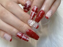 ララアンジュ(LaLa-Ange)/バレンタインネイル