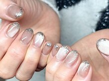 ヌル ネイル 堀江(NURU NAIL HORIE)/春オフィスマネイル☆グネット