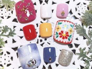 ネイルサロン リバティベル 吉祥寺(LibertyBell)/フット定額コース¥7980