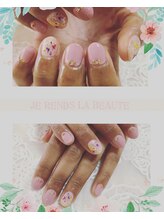 サロン ド フェミニスト(Salon de フェミニスト)/ブライダル☆押し花ネイル☆
