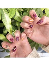 ピピランチェ(PIPIRANCHE)/カジュアルニュアンスネイル