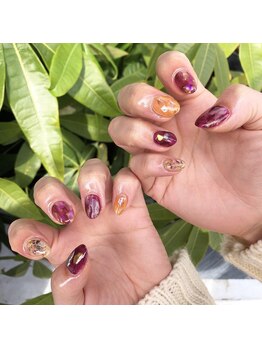 ピピランチェ(PIPIRANCHE)/カジュアルニュアンスネイル