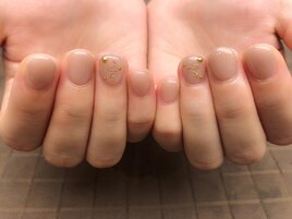 グレージュ×ワイヤー