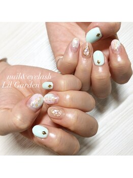 リルガーデン 新宿南口(Lil' Garden)/パステル×塗りかけ　パラジェル