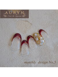10月限定　monthly design No,5