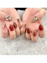 クリスマスネイル