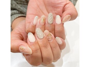 ヘアアンドネイル ミューズ 新浦安店(HAIR&NAIL MUSE)/ニット冬スノーマンクリスマス