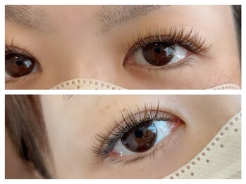 イーストアッカ アイラッシュ(East AkkA eyelash)/ブラウン透明感バインドロック