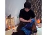 深部まで伸びるタイ古式マッサージ150分＋ドライヘッドスパ１０分