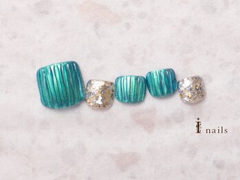 アイネイルズ 横浜EAST店(I-nails)/奥行バカラネイル
