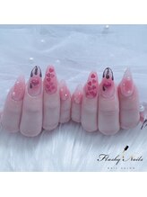 フラッシーネイルズ(Flashy Nails)/fuko担当長さ出しアートコース♪