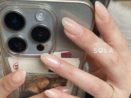 ヌーディー×オフィスネイル