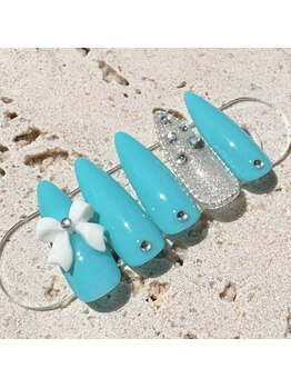 ケソン ネイル スタジオ(qeson nail studio)/Tiffany Blue