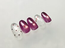 ローズデール アベイユ(ROSEDALE Abeille)/ピンクマグ×ハートネイル